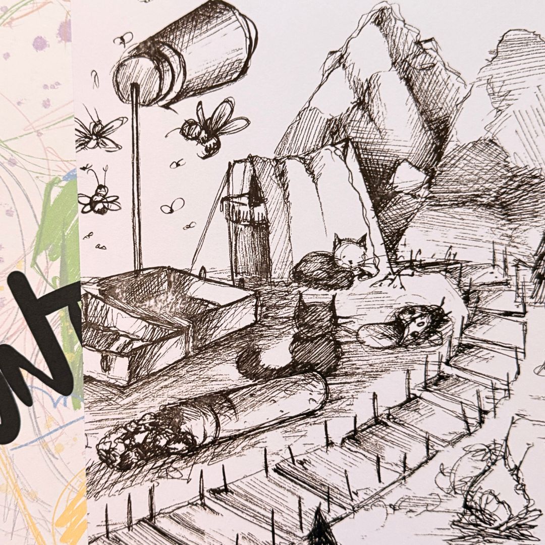 Abweg Ausmalbild 2er Set