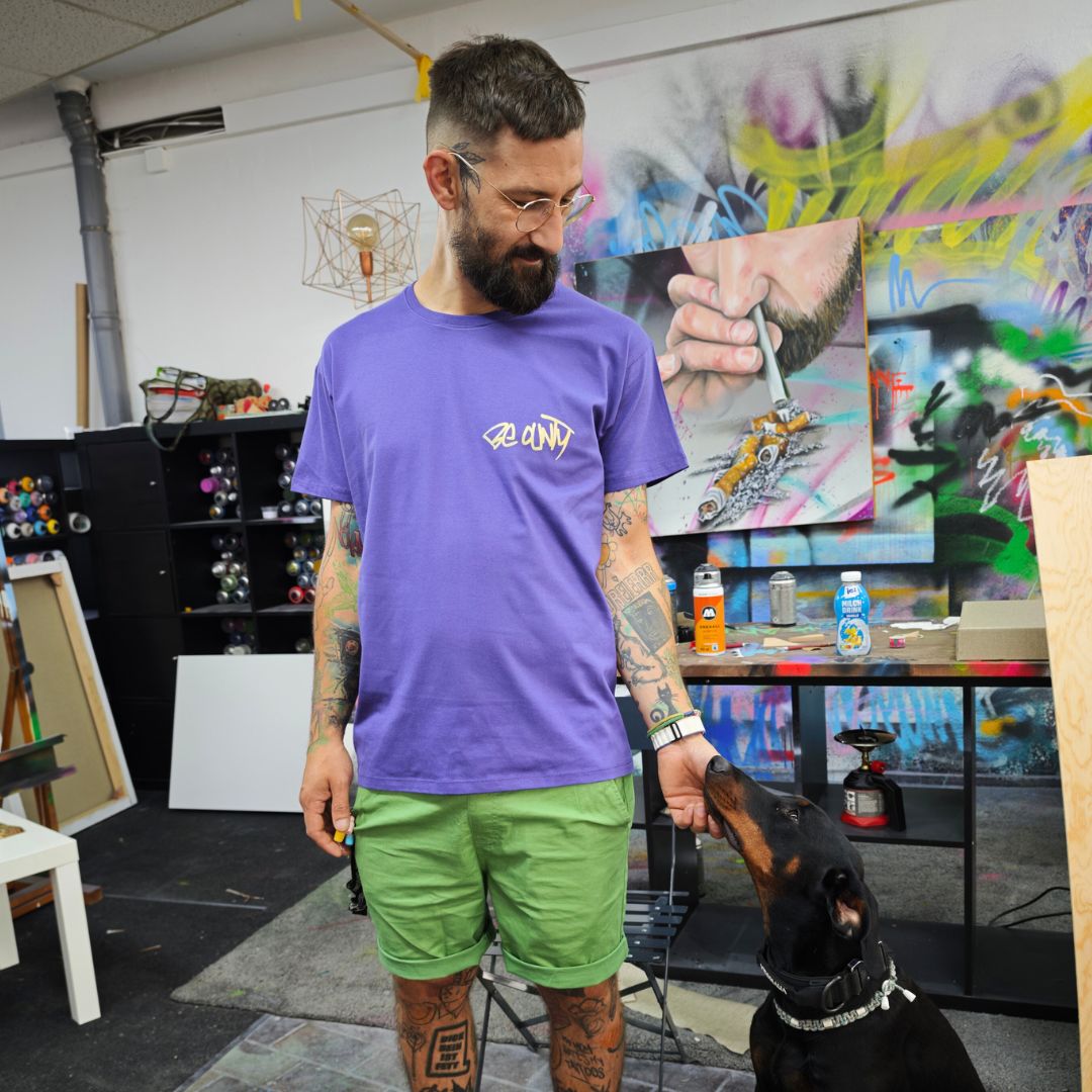 FTZNSFT! Volano | Camiseta unisex de algodón orgánico serigrafiada