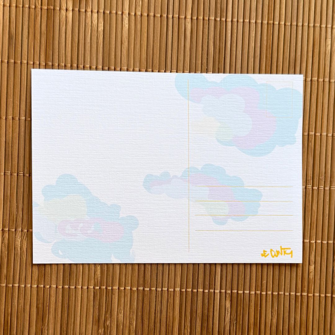 Tarjeta coleccionable Volane Jacki postal limitada Din A6