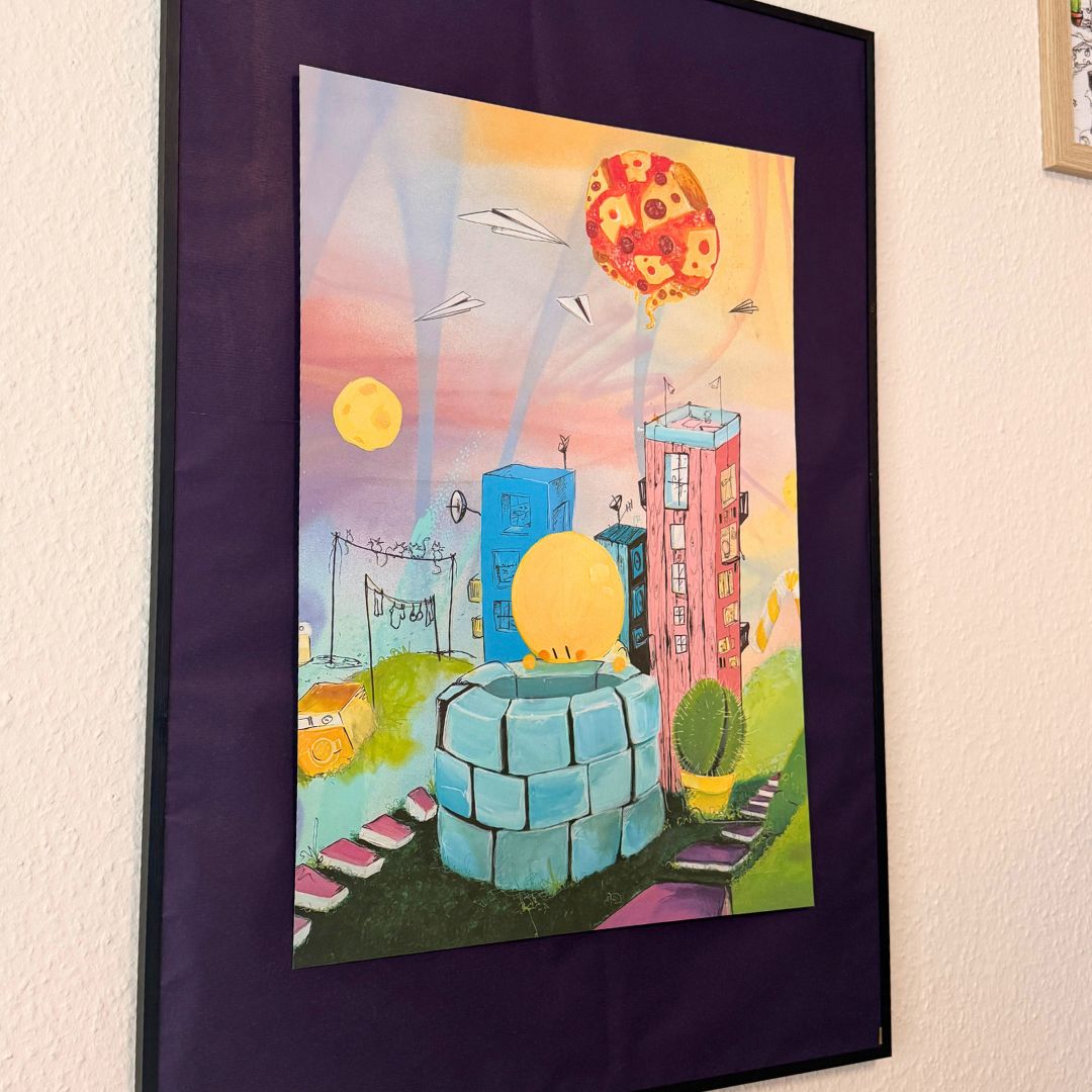 Impresión de arte Duckface Volane A2 limitada | Oportunidad de firma