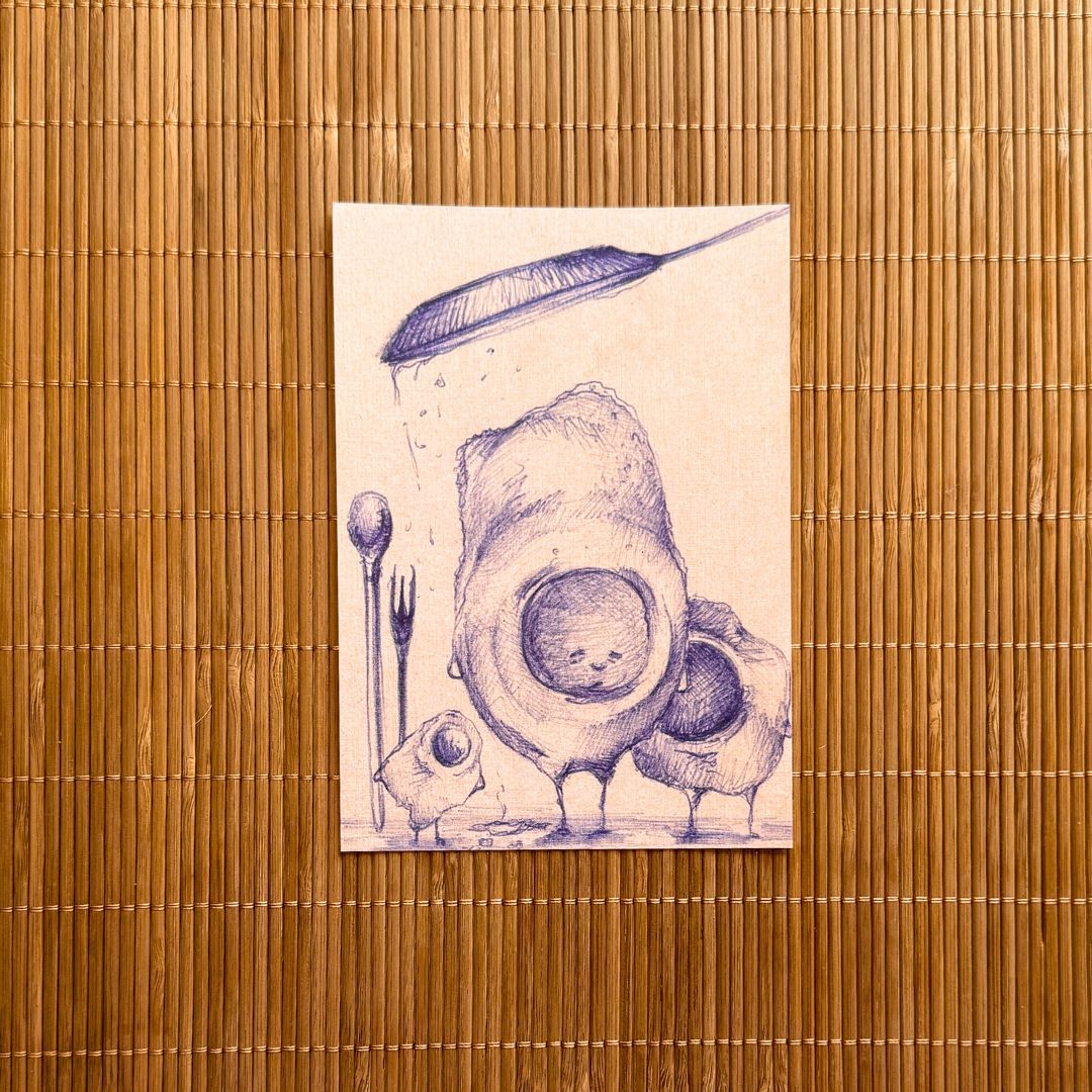 Tarjeta coleccionable Volane Jacki postal limitada Din A6