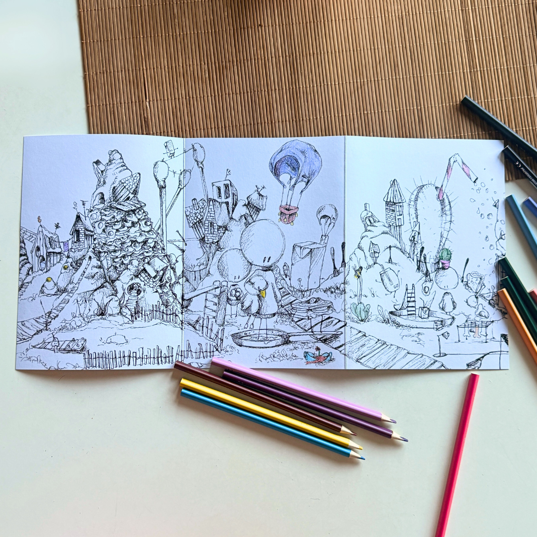 Ausmal ZickZack B-WARE