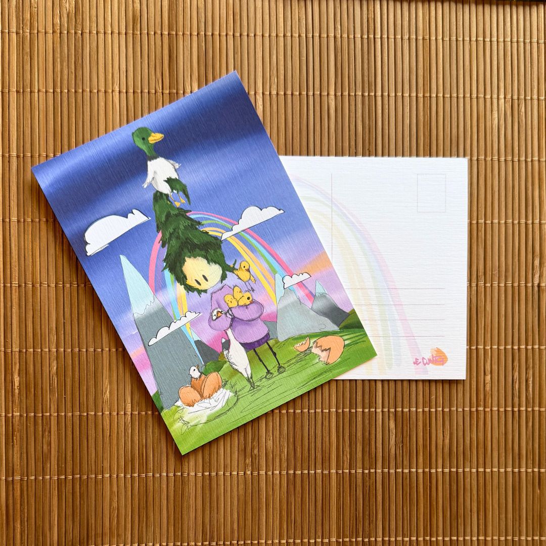 Tarjeta coleccionable Volane Jacki postal limitada Din A6