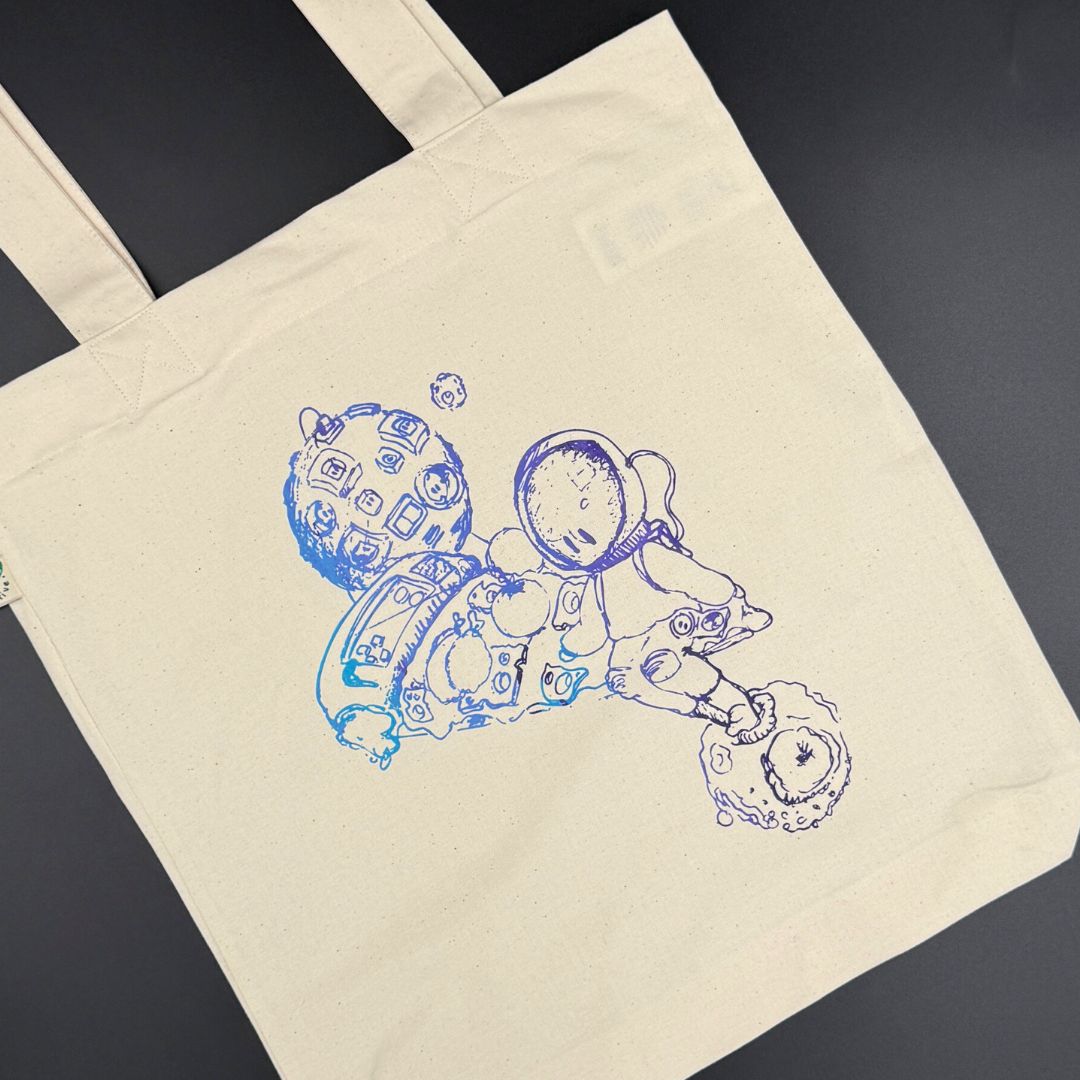 Pizza Käselektrik Jutebeutel UNIKAT !