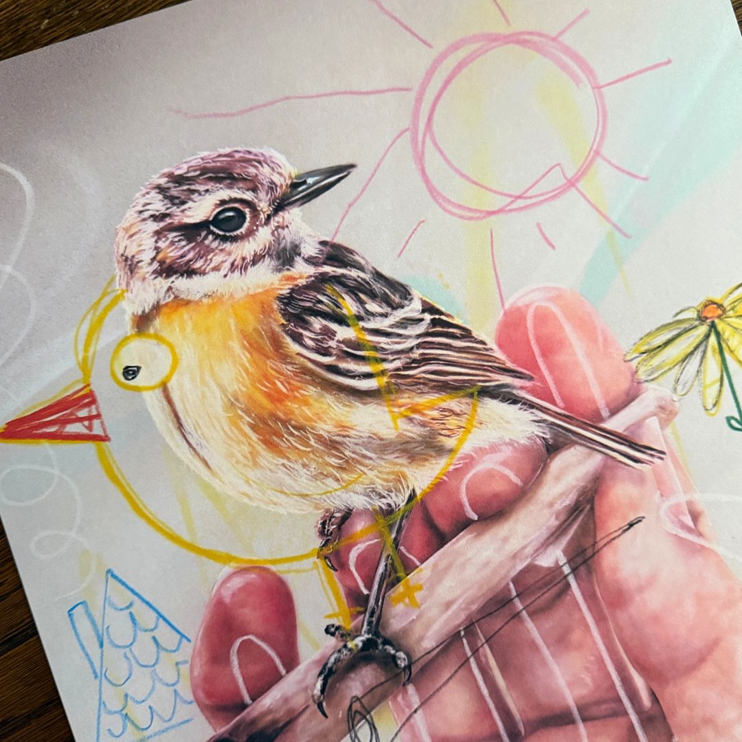 Impresión de arte de Jacki Volane A3 limitada | Oportunidad de firma