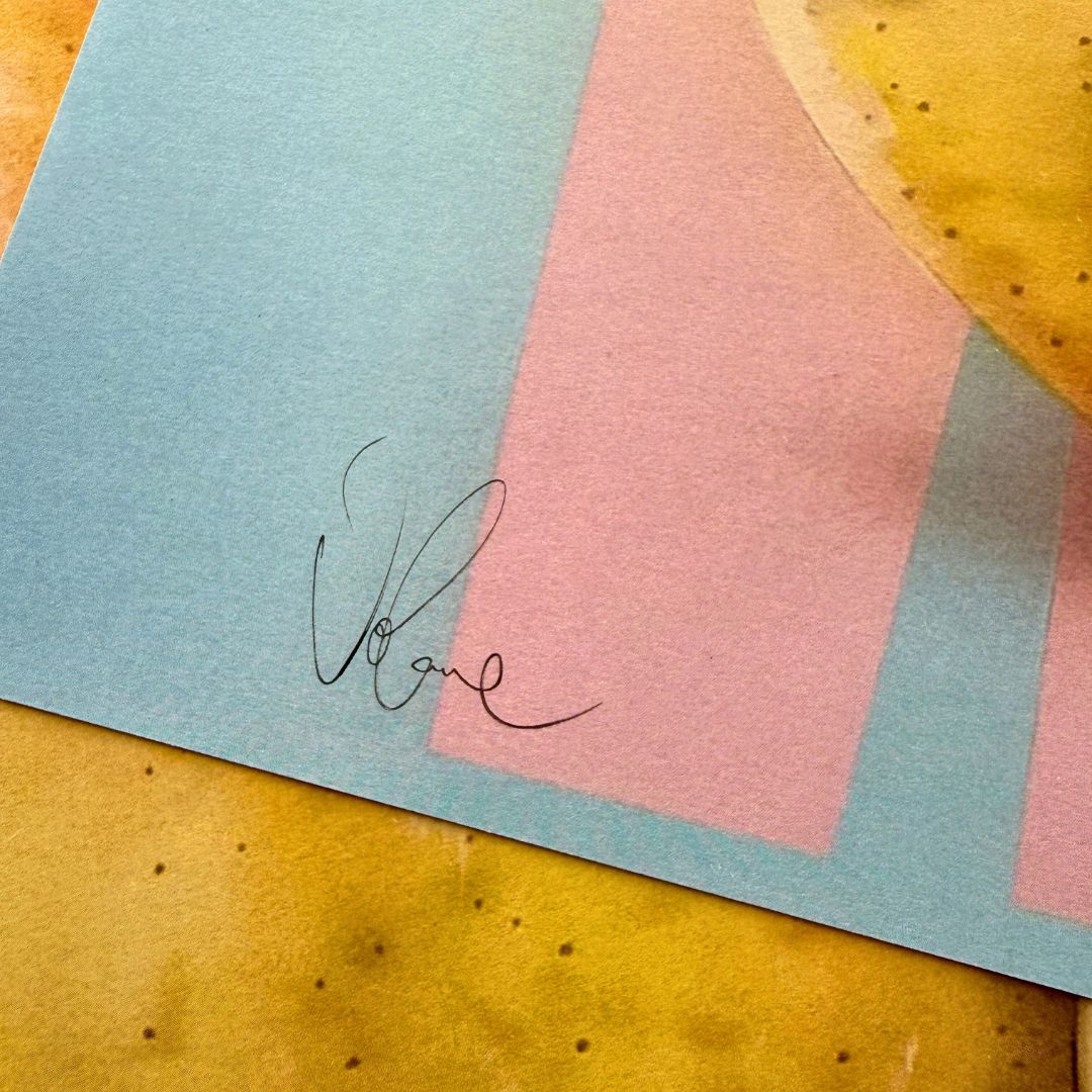 Impresión de arte Duckface Volane A2 limitada | Oportunidad de firma