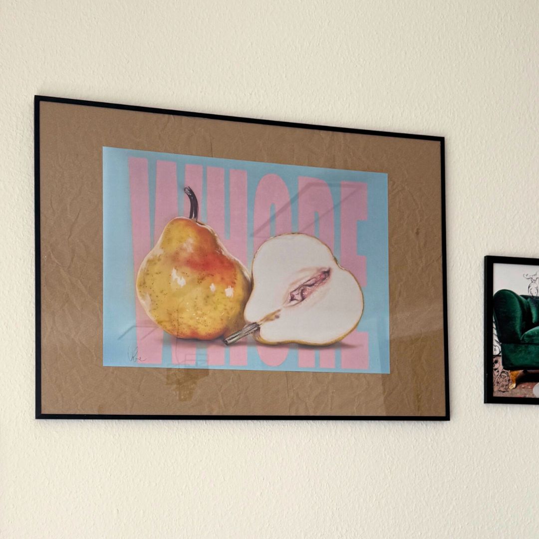 Impresión de arte Duckface Volane A2 limitada | Oportunidad de firma