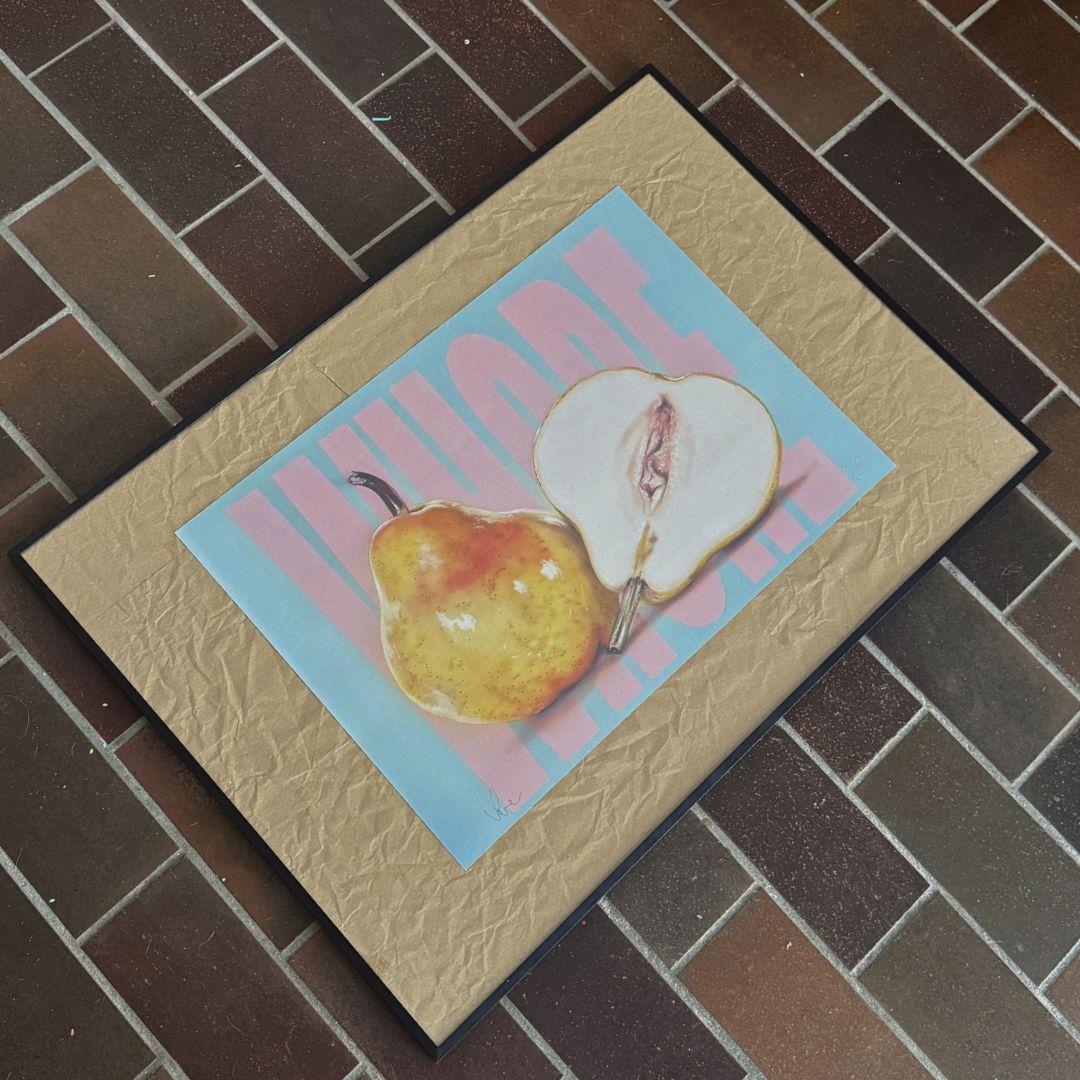 Impresión de arte Duckface Volane A2 limitada | Oportunidad de firma