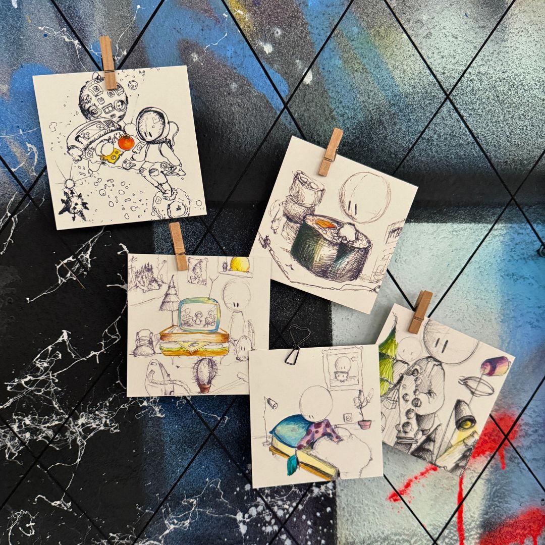 MiniColorie – 5er Set Ausmalbilder