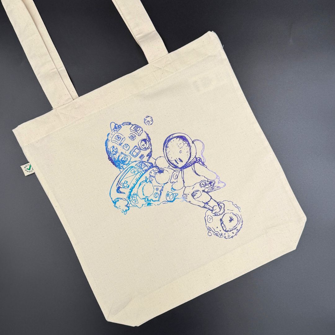 Pizza Käselektrik Jutebeutel UNIKAT !