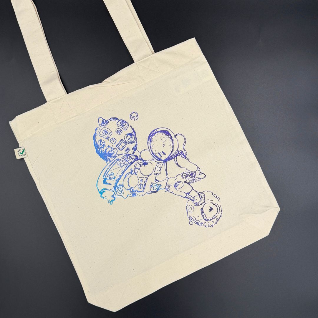 Pizza Käselektrik Jutebeutel UNIKAT !