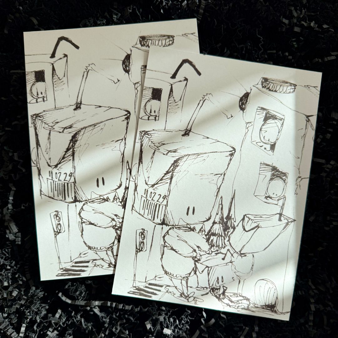 Stadtleben Ausmalbild 2er Set