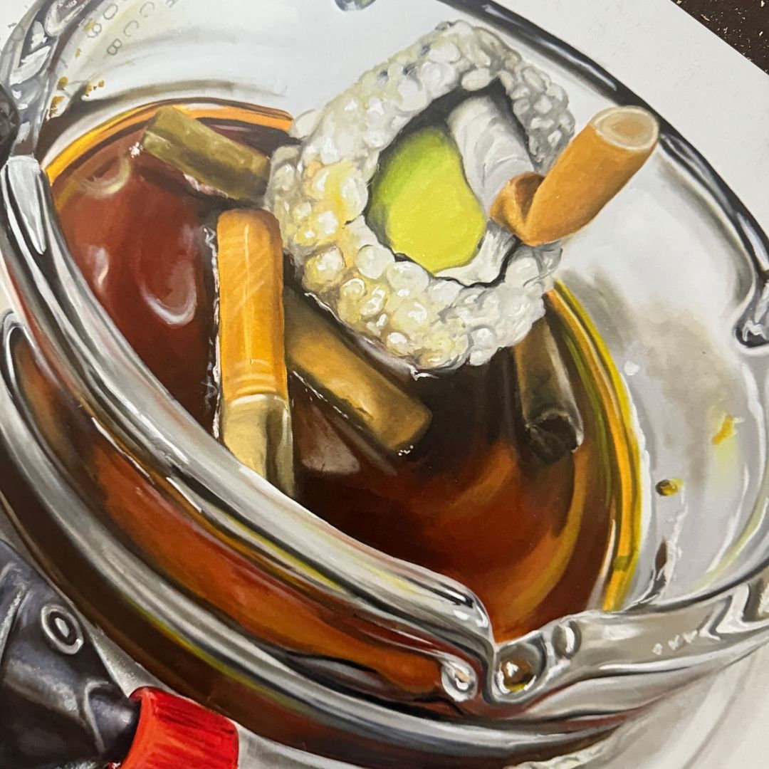 Impresión de arte Duckface Volane A2 limitada | Oportunidad de firma