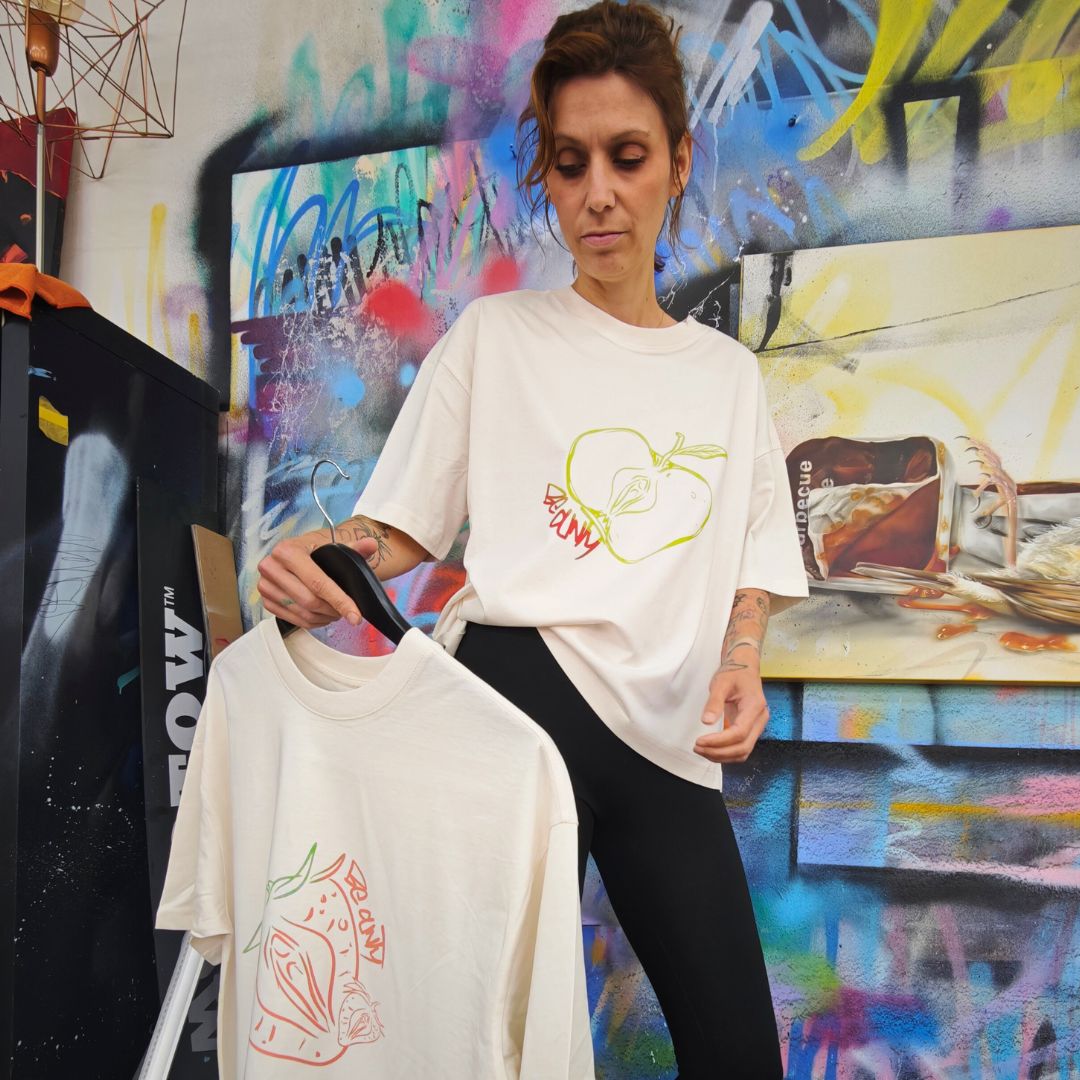 FTZNSFT! Volano | Camiseta unisex de algodón orgánico serigrafiada