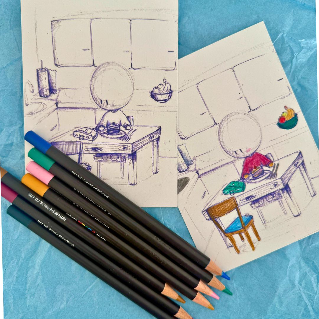 Tarjeta coleccionable Volane Jacki postal limitada Din A6