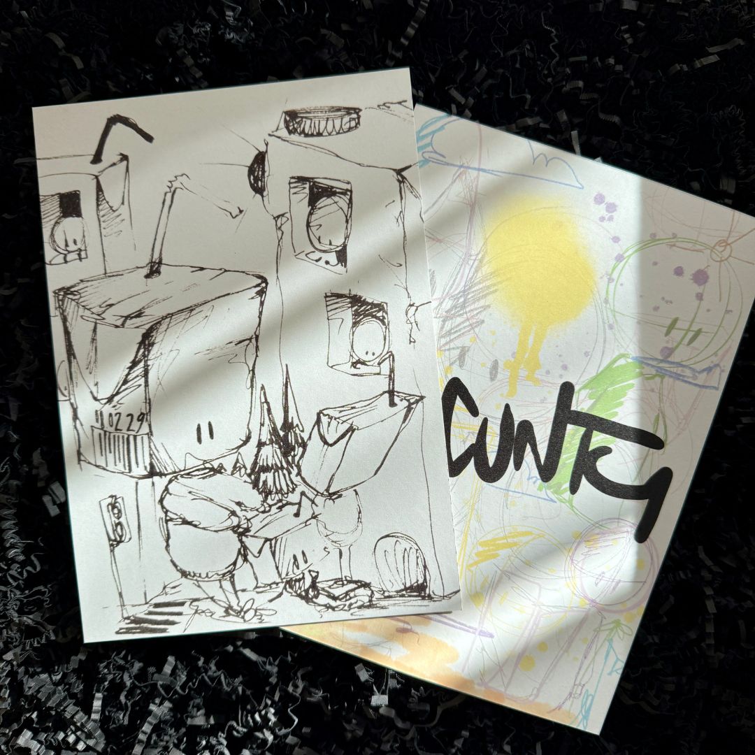 Stadtleben Ausmalbild 2er Set