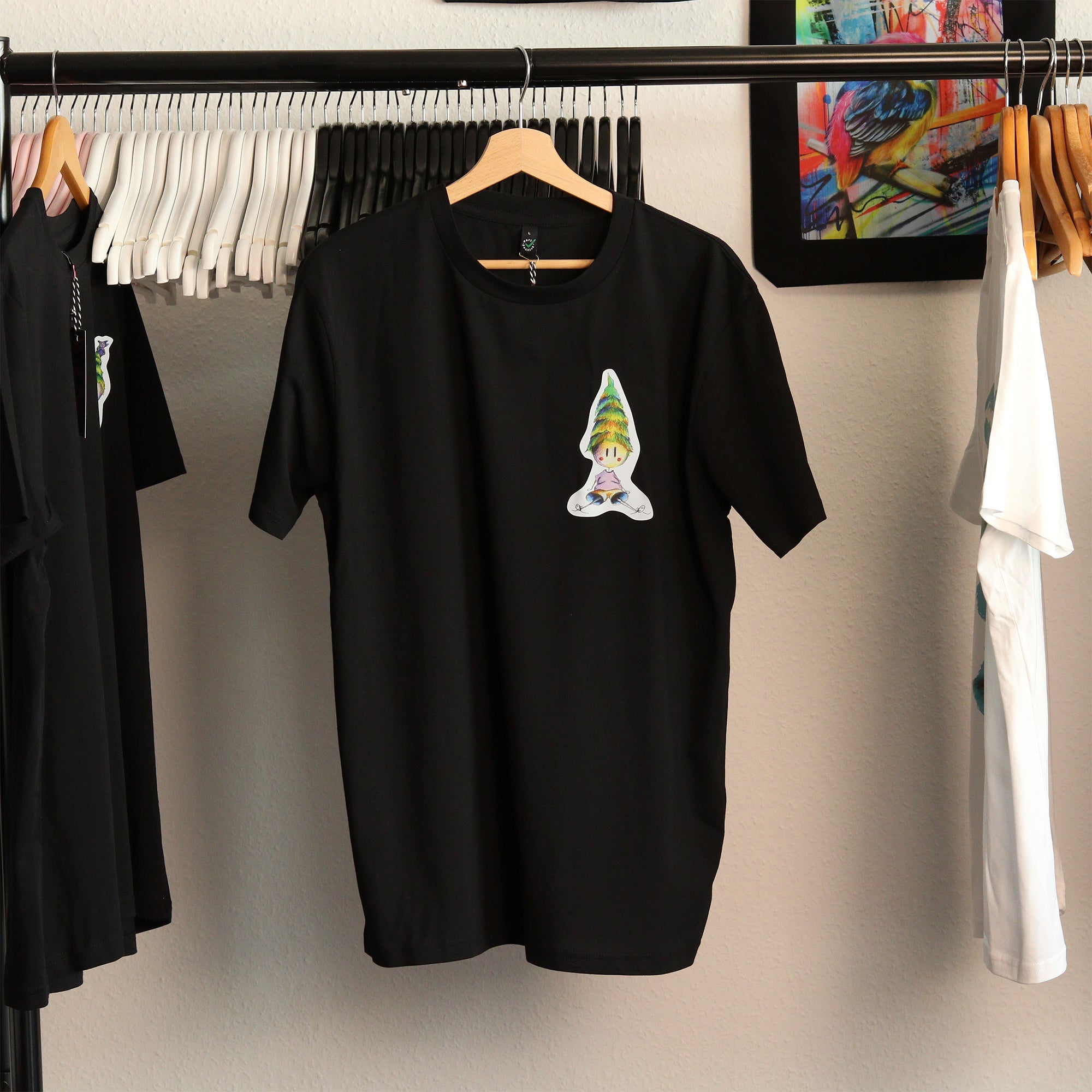 Plumpsack weiß DTF Bügelbild