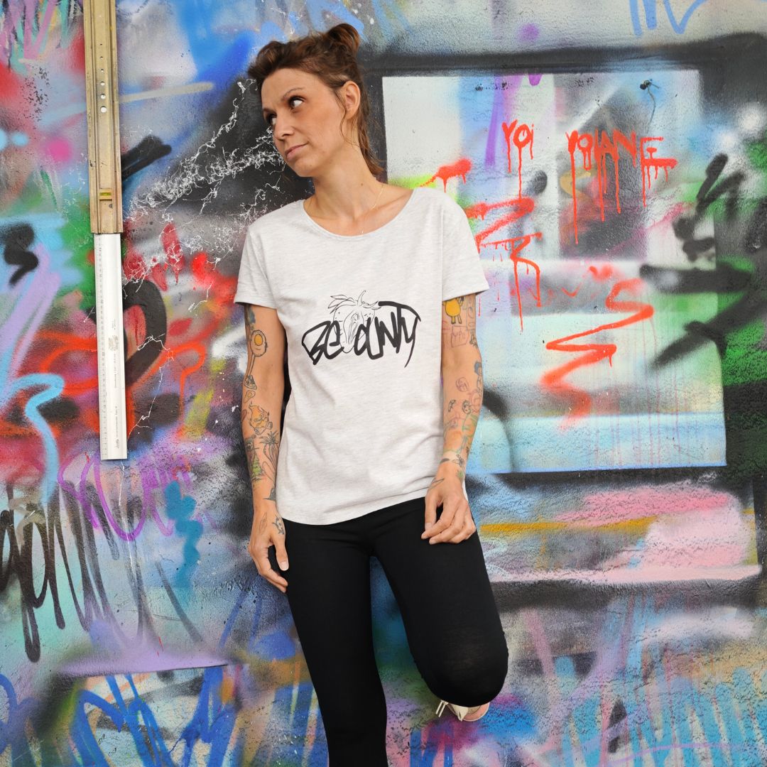 BeCunty- Volanes Früchte - Damenshirt