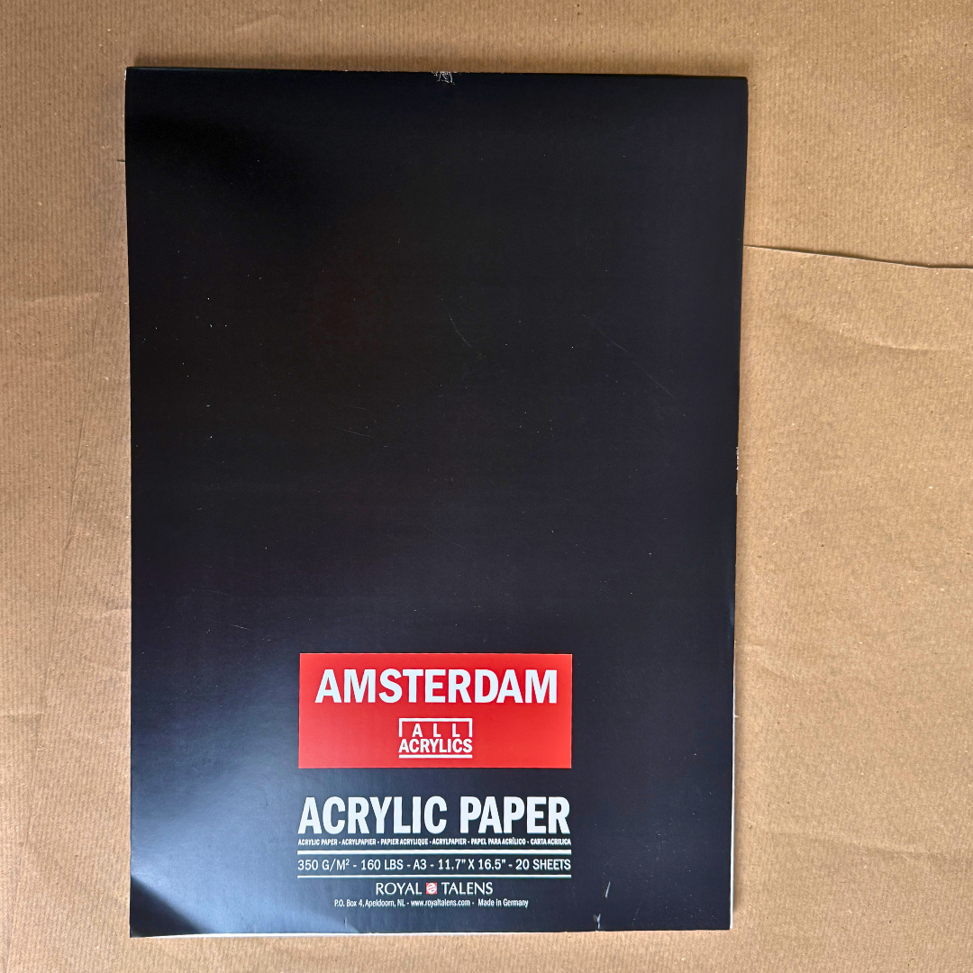 Amsterdam Acrylpapier Block A3  B-WARE