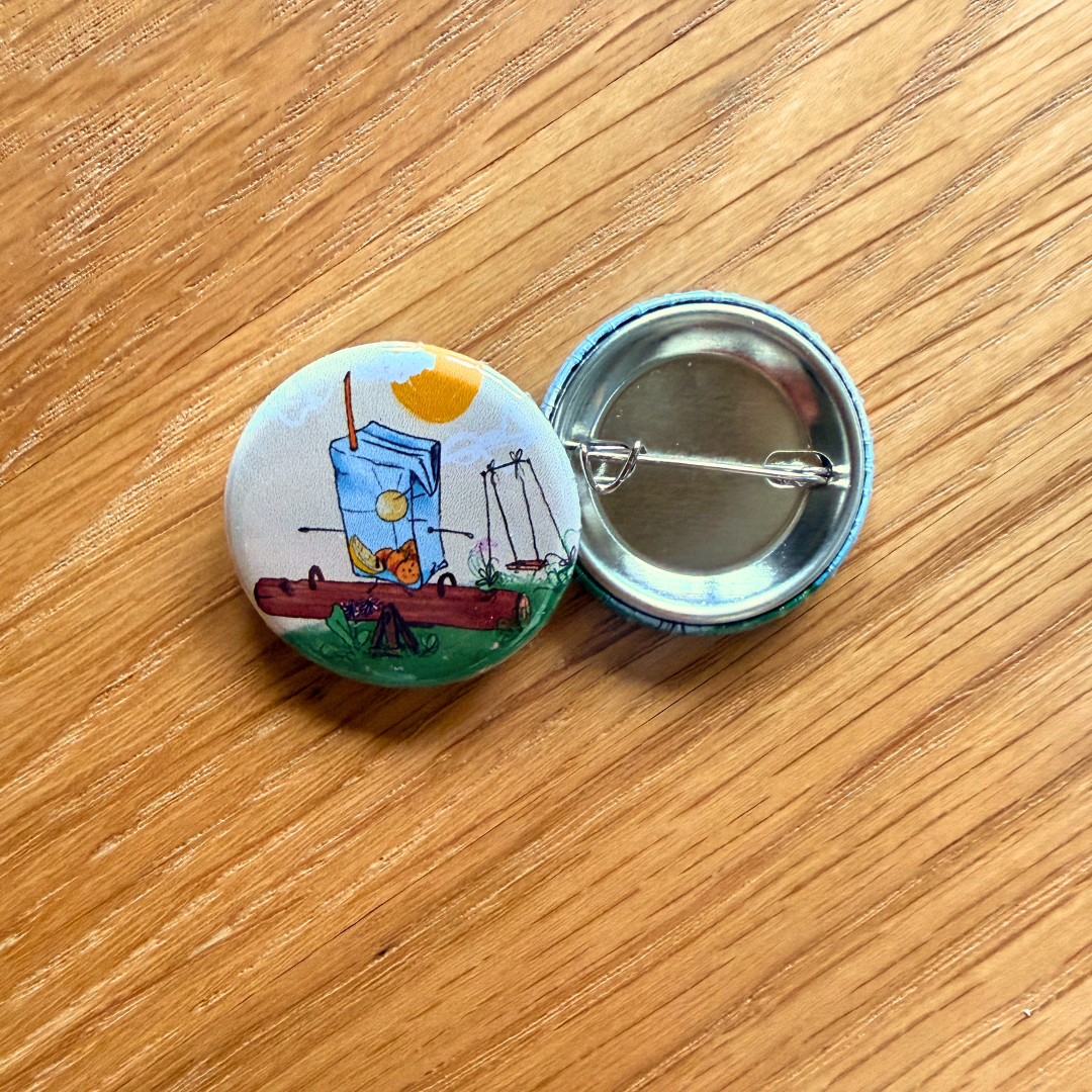 Waage Button Klein