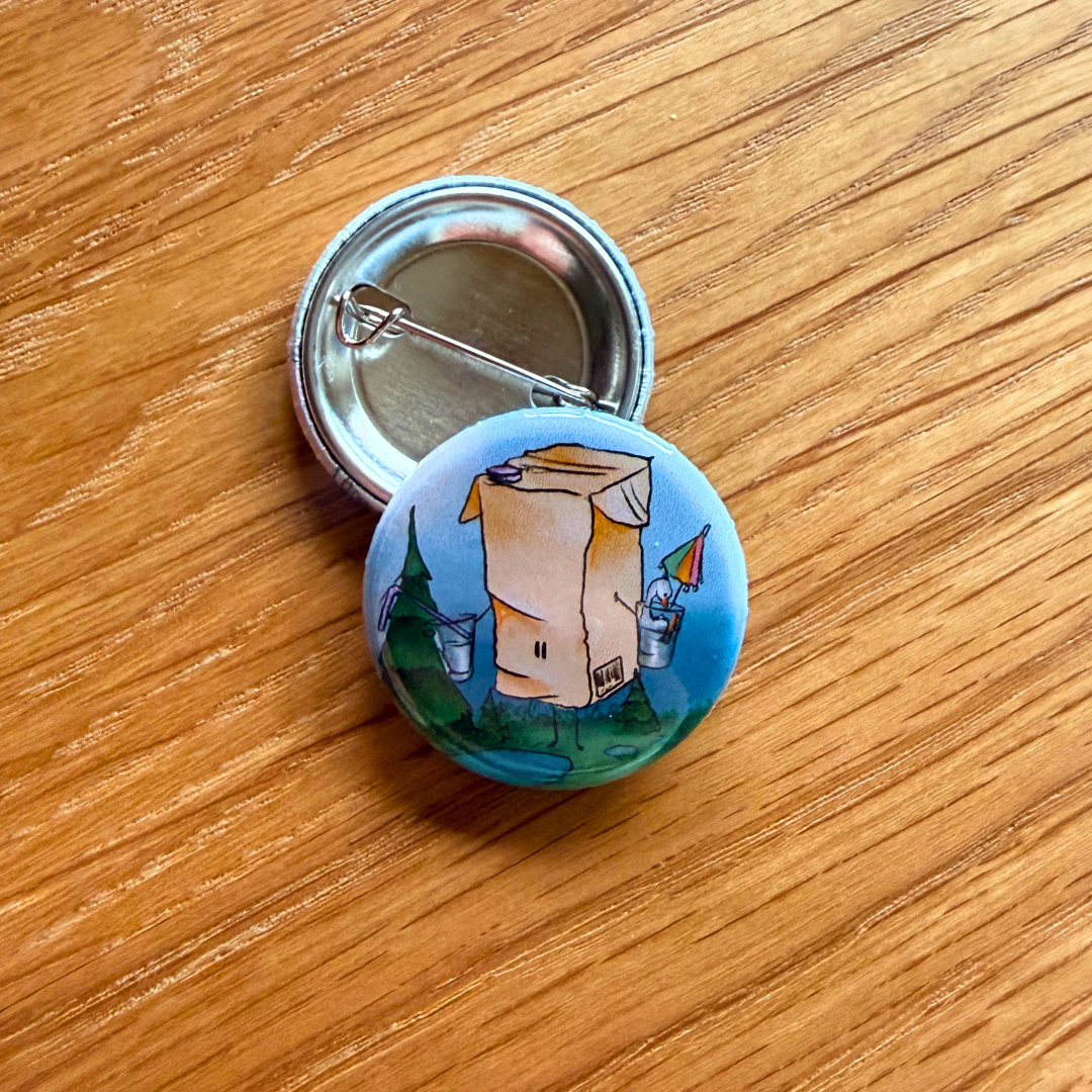 Conjunto de botones menstruales