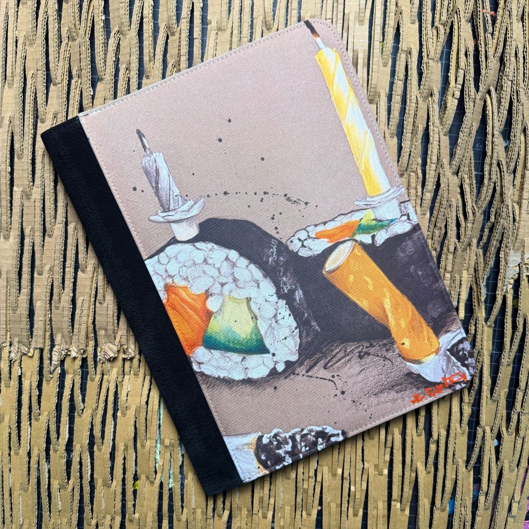 Geburtstags Sushi Skizzen Mappe A4+