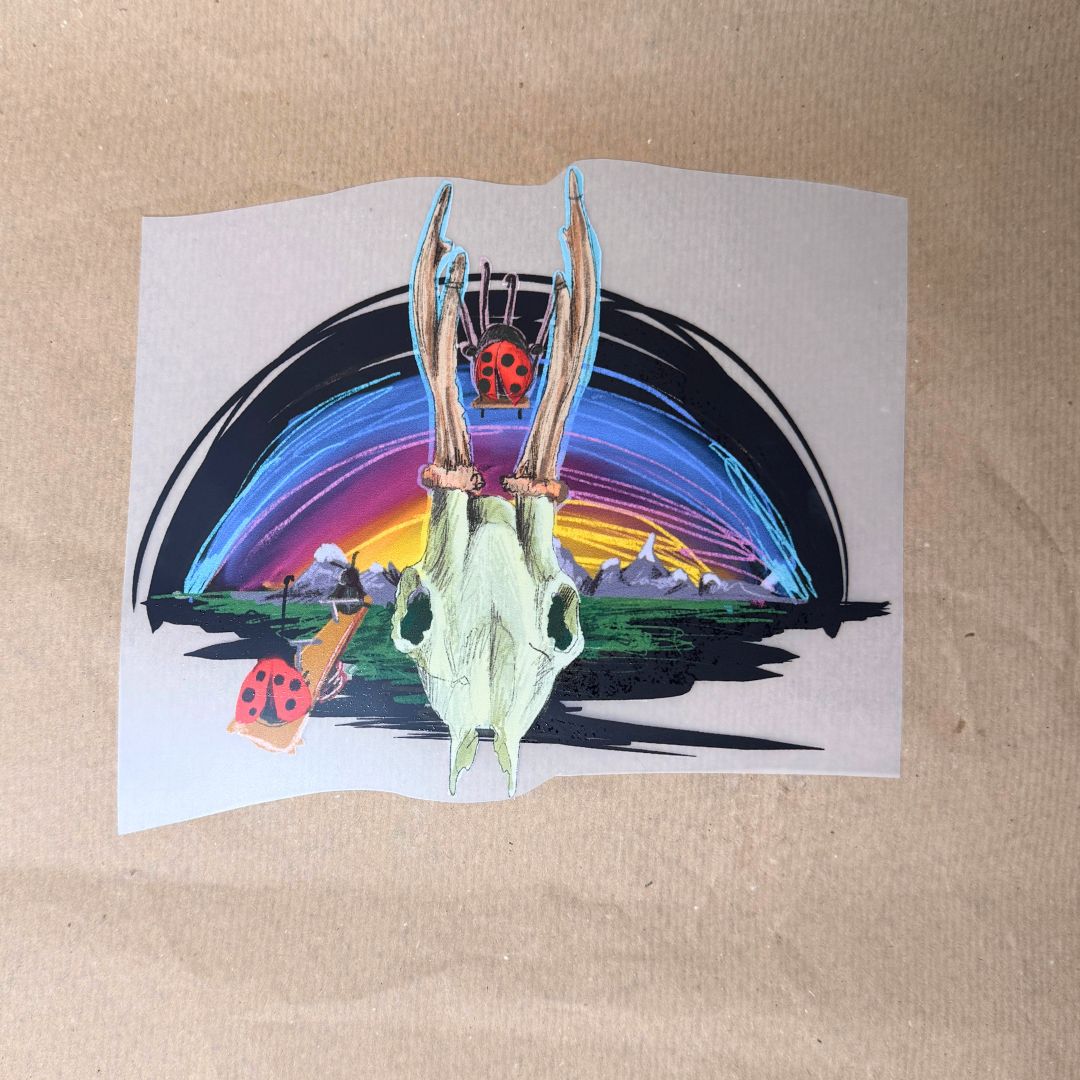 Glückskäfer DTF Bügelbild