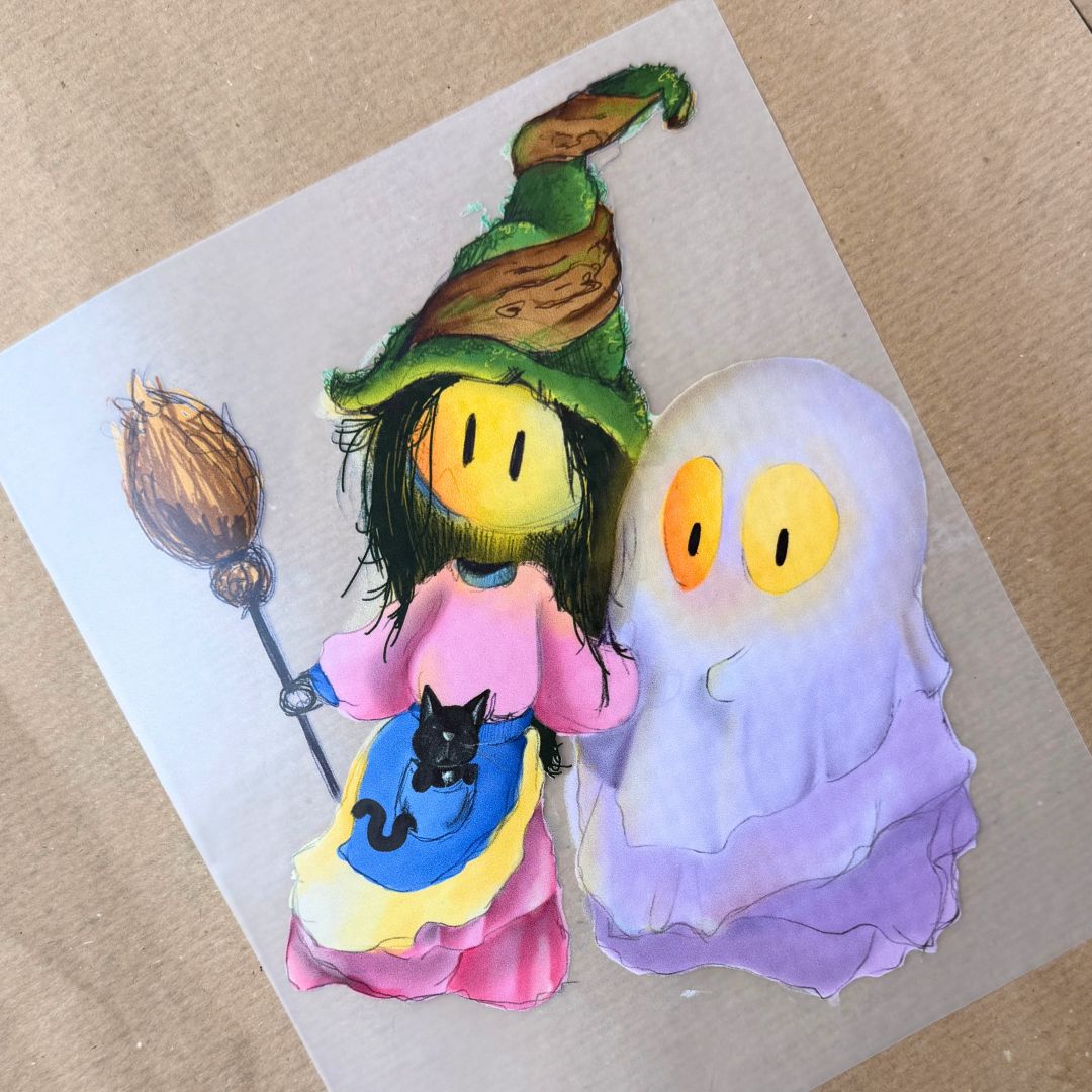 Kleine MissMadame  DTF Bügelbild