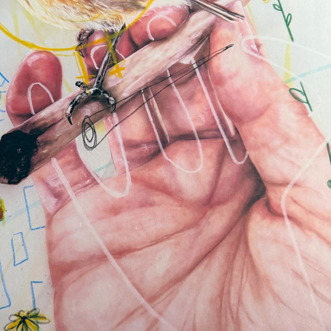 Impresión de arte de Jacki Volane A3 limitada | Oportunidad de firma