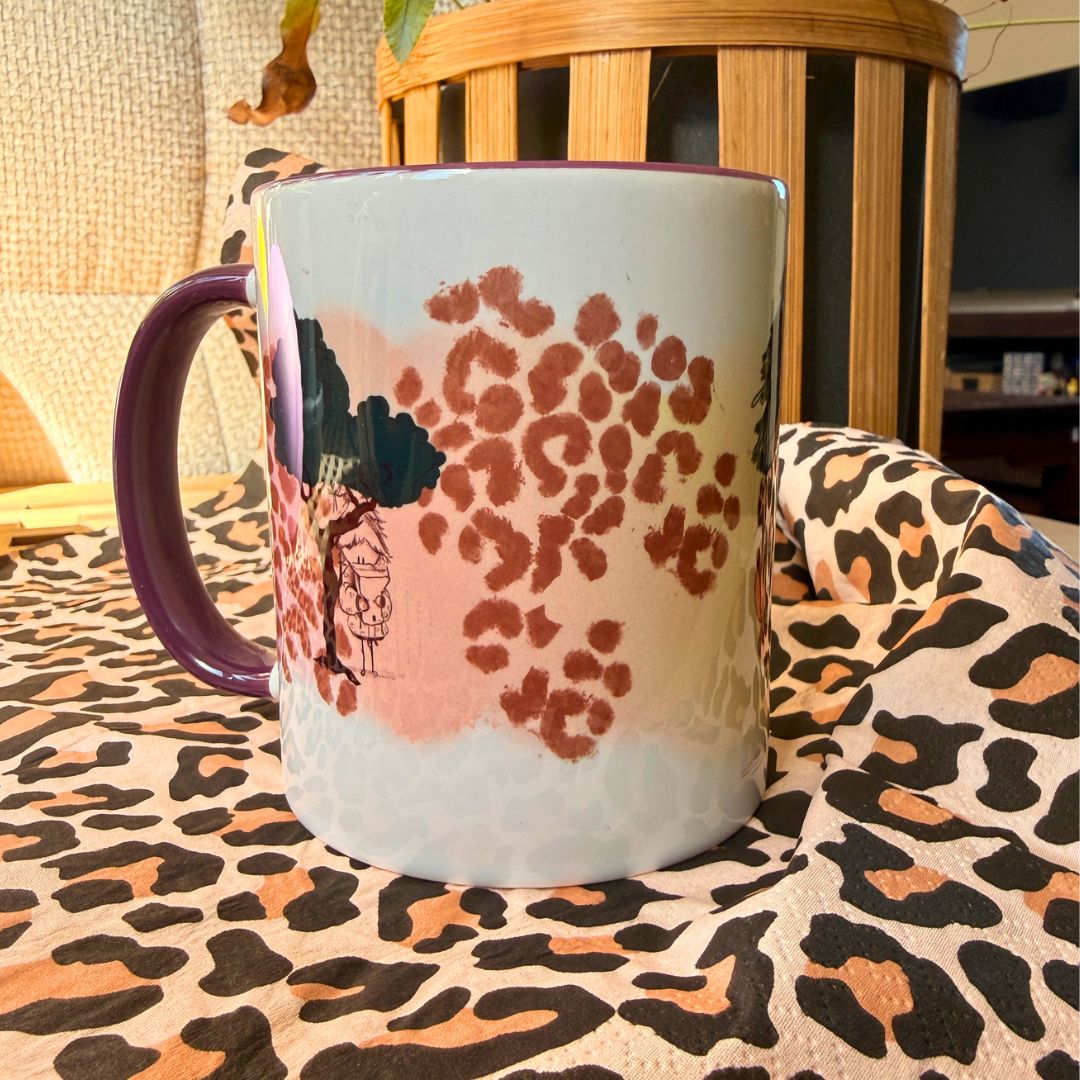 Taza Lollipon Panorama Cerámica 340ml Fabricada por Buttwich