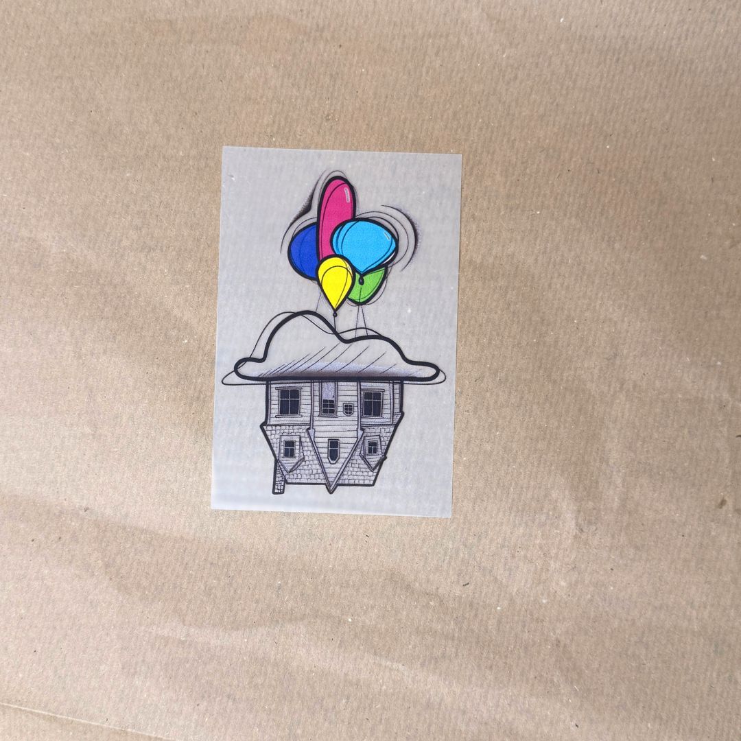 Luftschloss  DTF Bügelbild