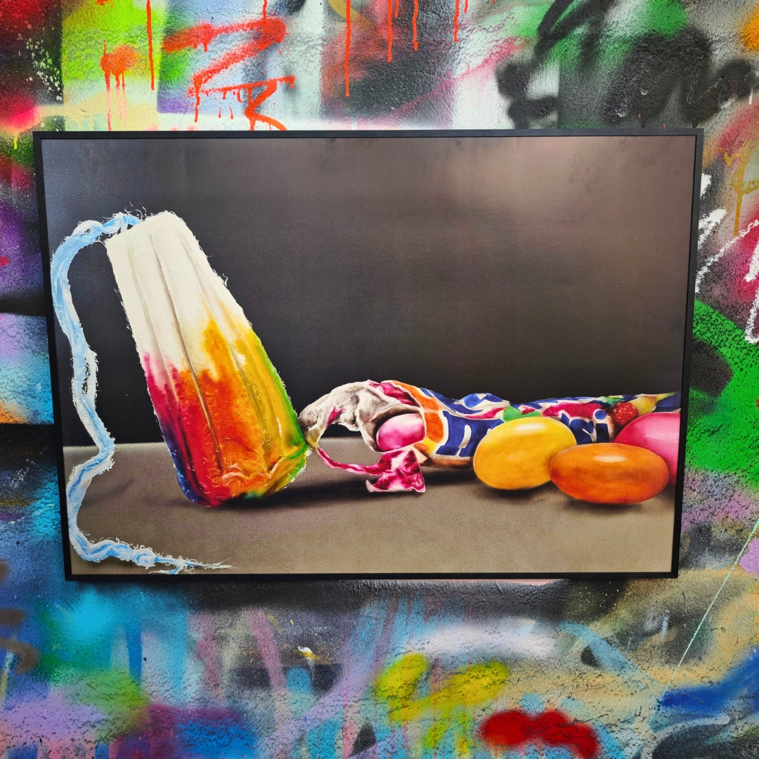 Impresión de arte Duckface Volane A2 limitada | Oportunidad de firma