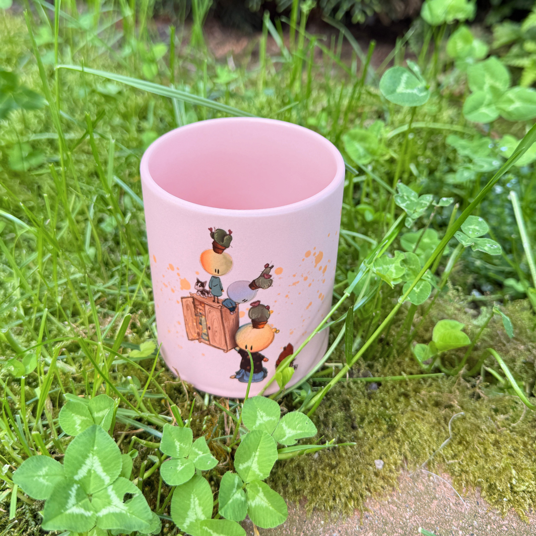 Taza Lollipon Panorama Cerámica 340ml Fabricada por Buttwich