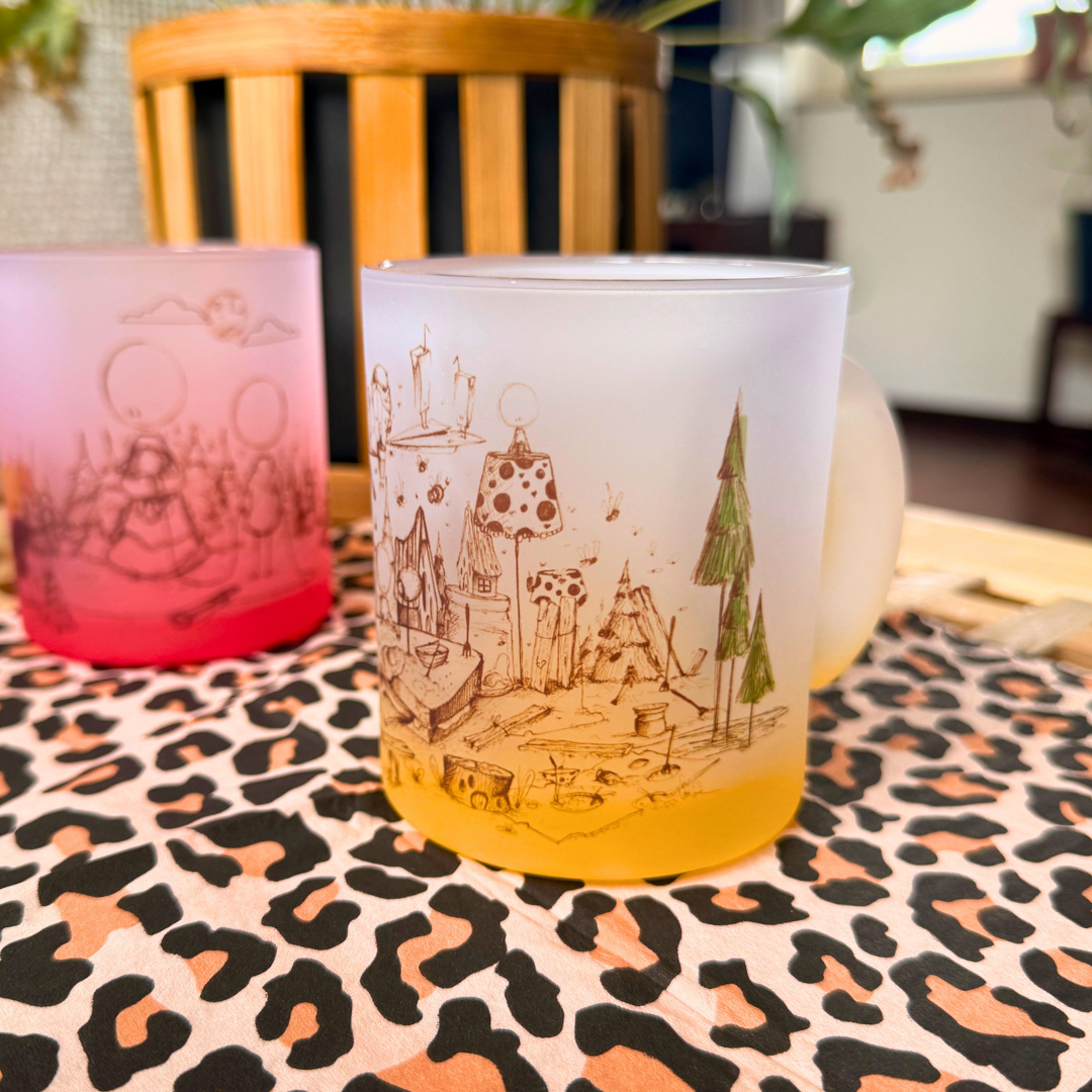 Taza Lollipon Panorama Cerámica 340ml Fabricada por Buttwich