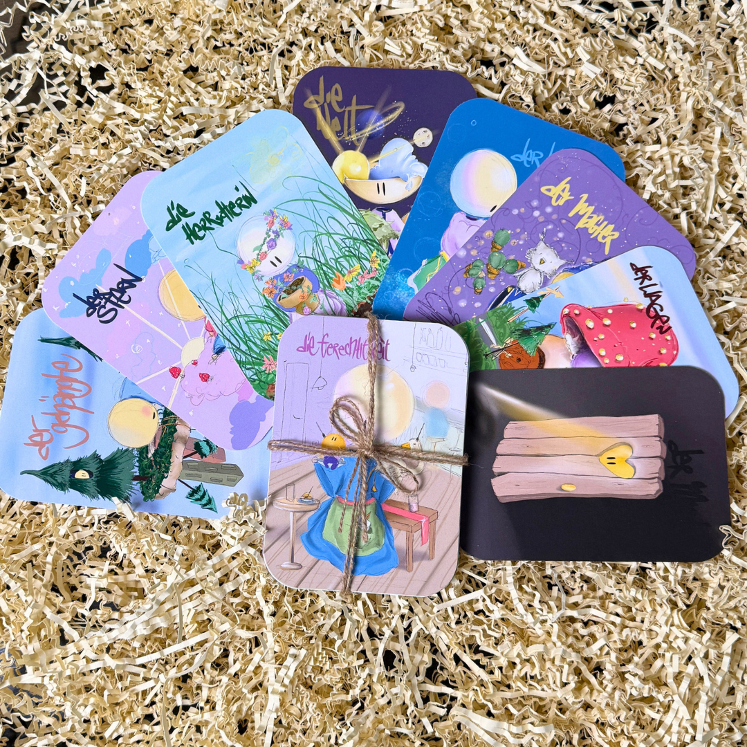 ✨  Das große Arkana - Das Kugelköpfchen Tarot  ✨