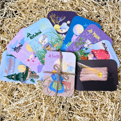 ✨  Das große Arkana - Das Kugelköpfchen Tarot  ✨