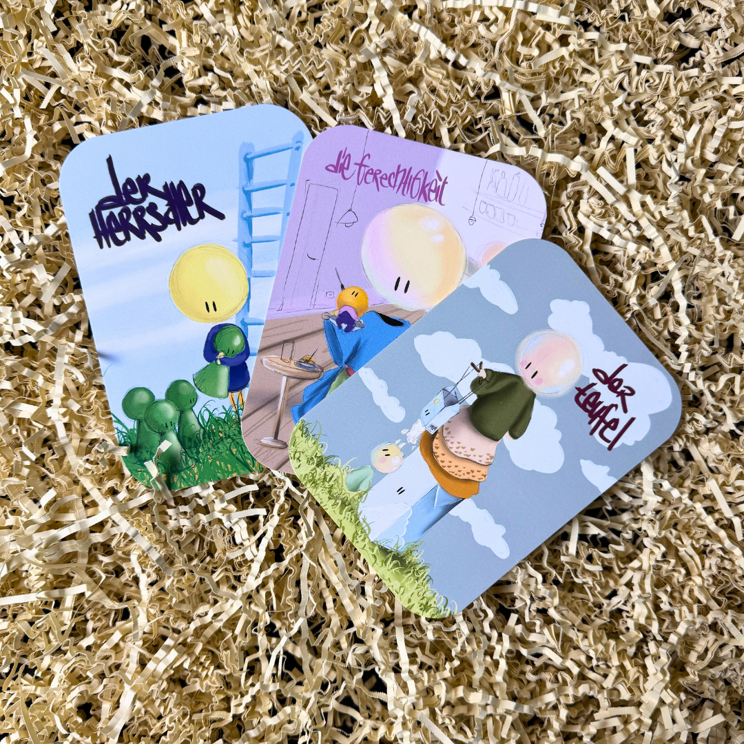 ✨  Das große Arkana - Das Kugelköpfchen Tarot  ✨