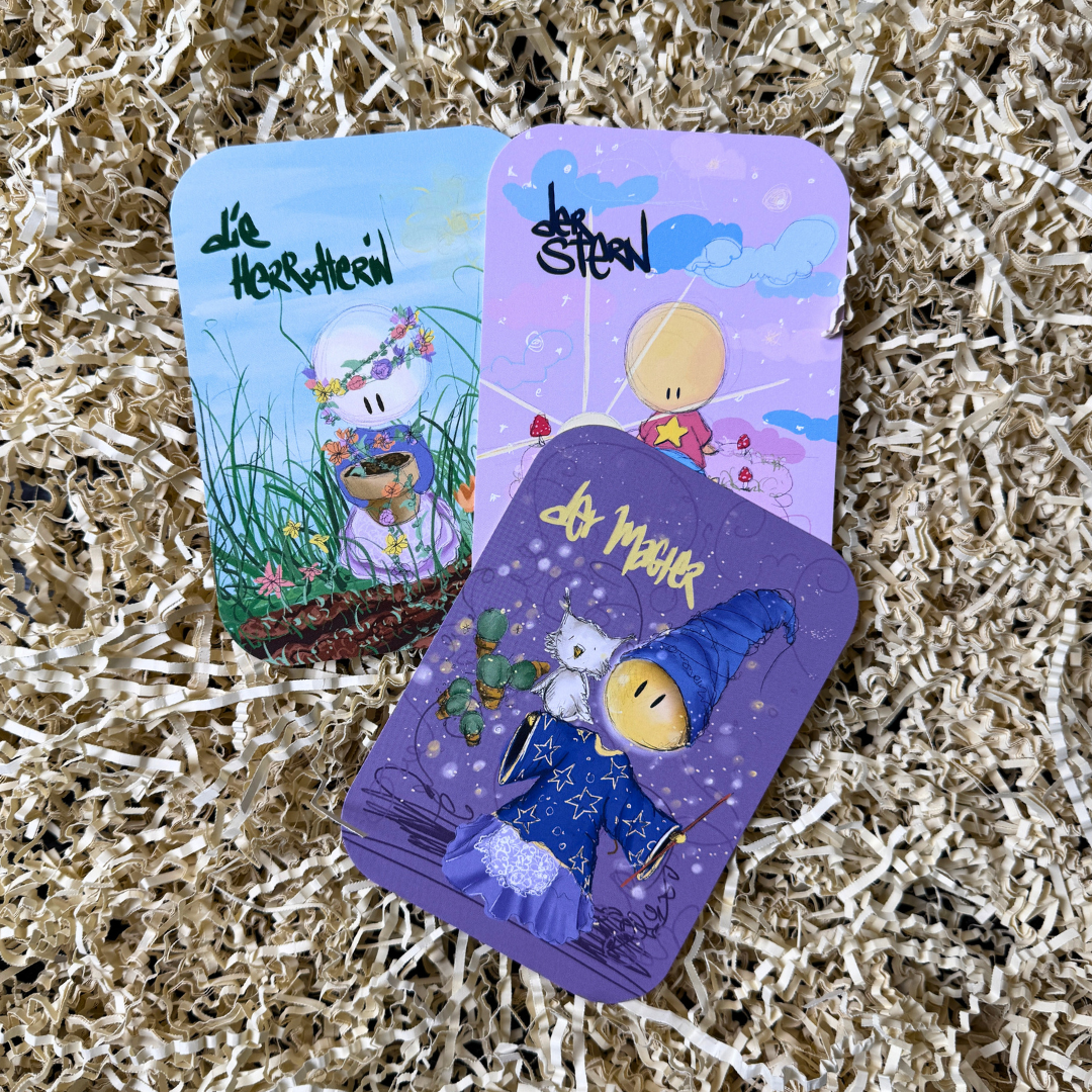 ✨  Das große Arkana - Das Kugelköpfchen Tarot  ✨