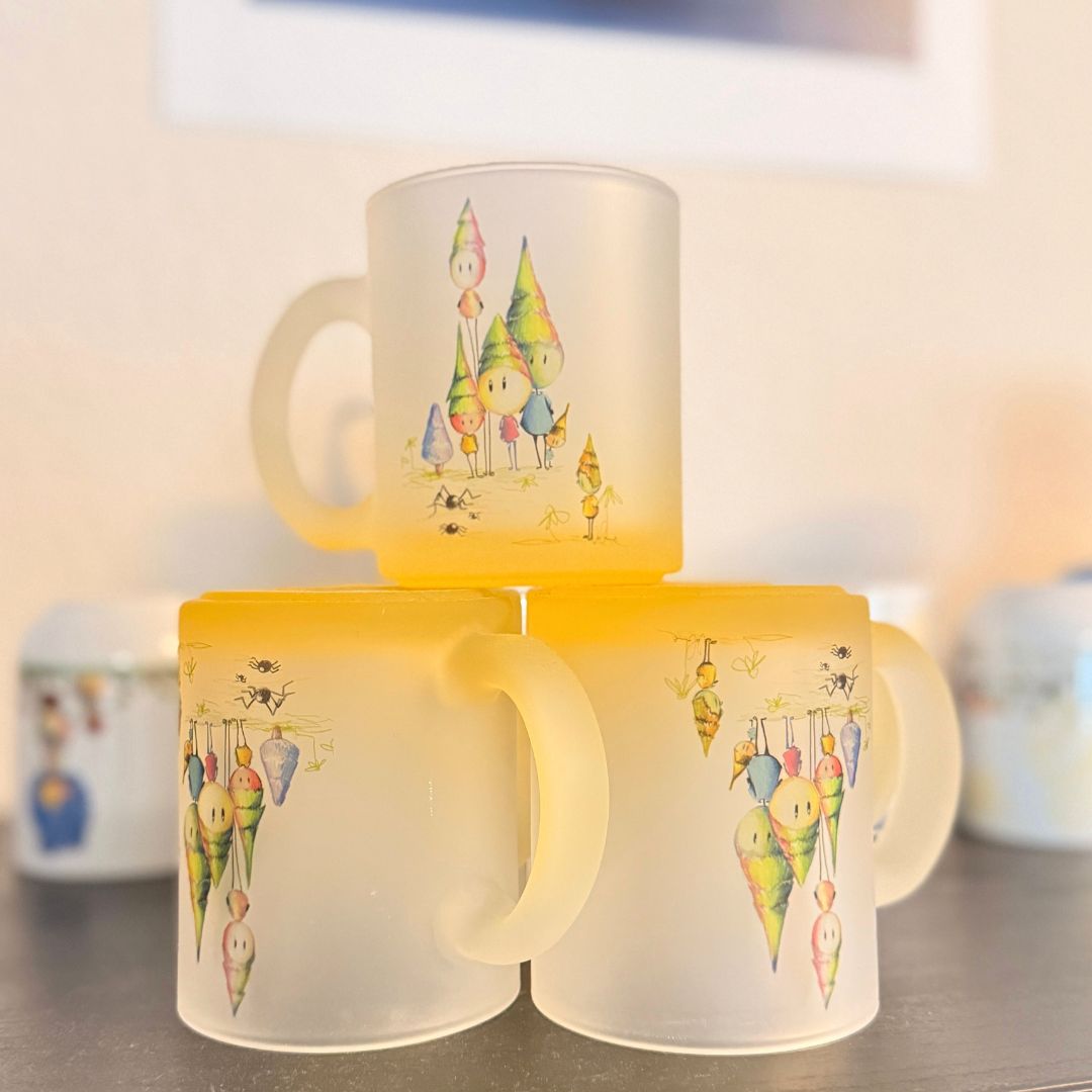 Taza Lollipon Panorama Cerámica 340ml Fabricada por Buttwich