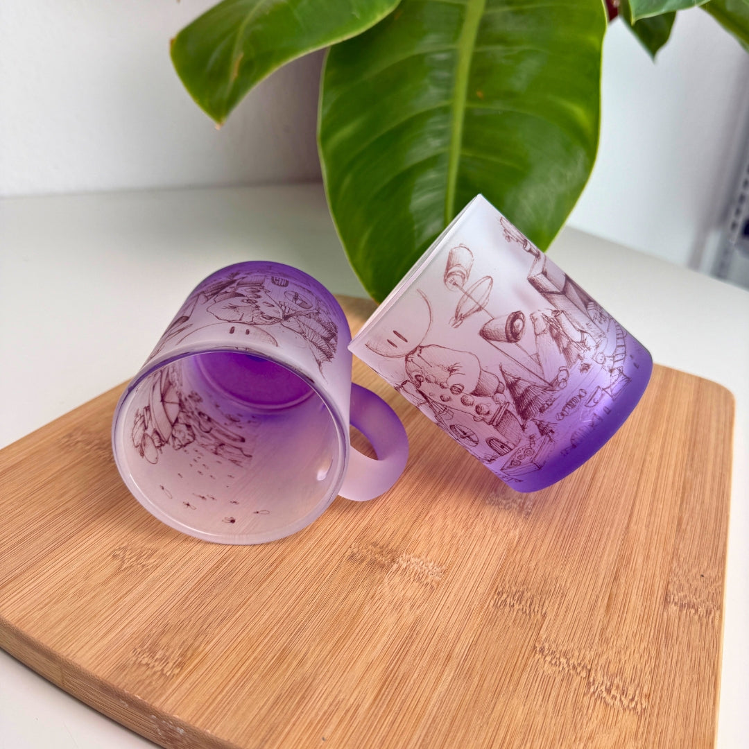 Taza Lollipon Panorama Cerámica 340ml Fabricada por Buttwich