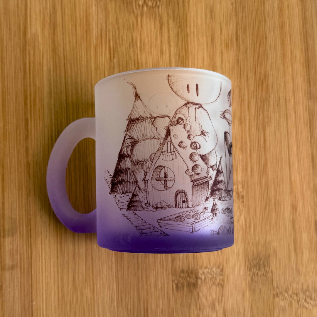 Taza Lollipon Panorama Cerámica 340ml Fabricada por Buttwich