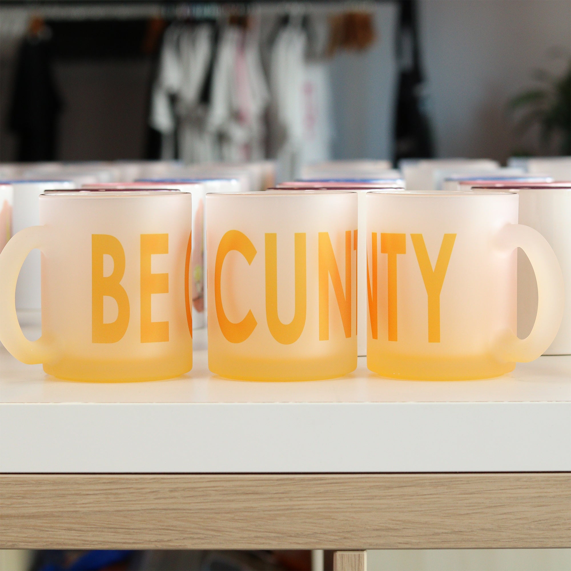 BE CUNTY Tasse 300ml 10oz Volane Made by Buttwich - ButtwichTassebe as fotzig as you canbe cuntyfotzig