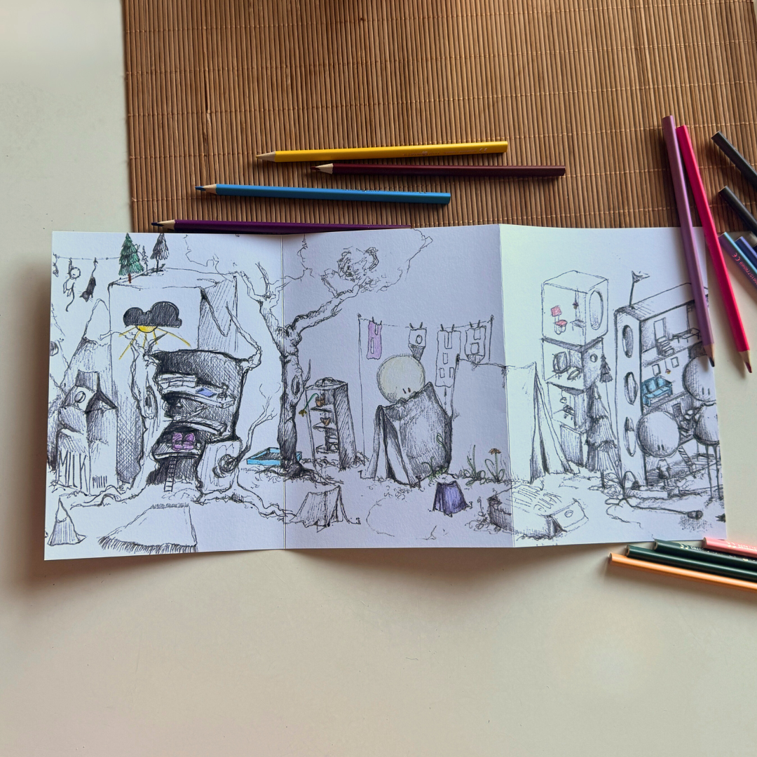 Ausmal ZickZack  B-WARE