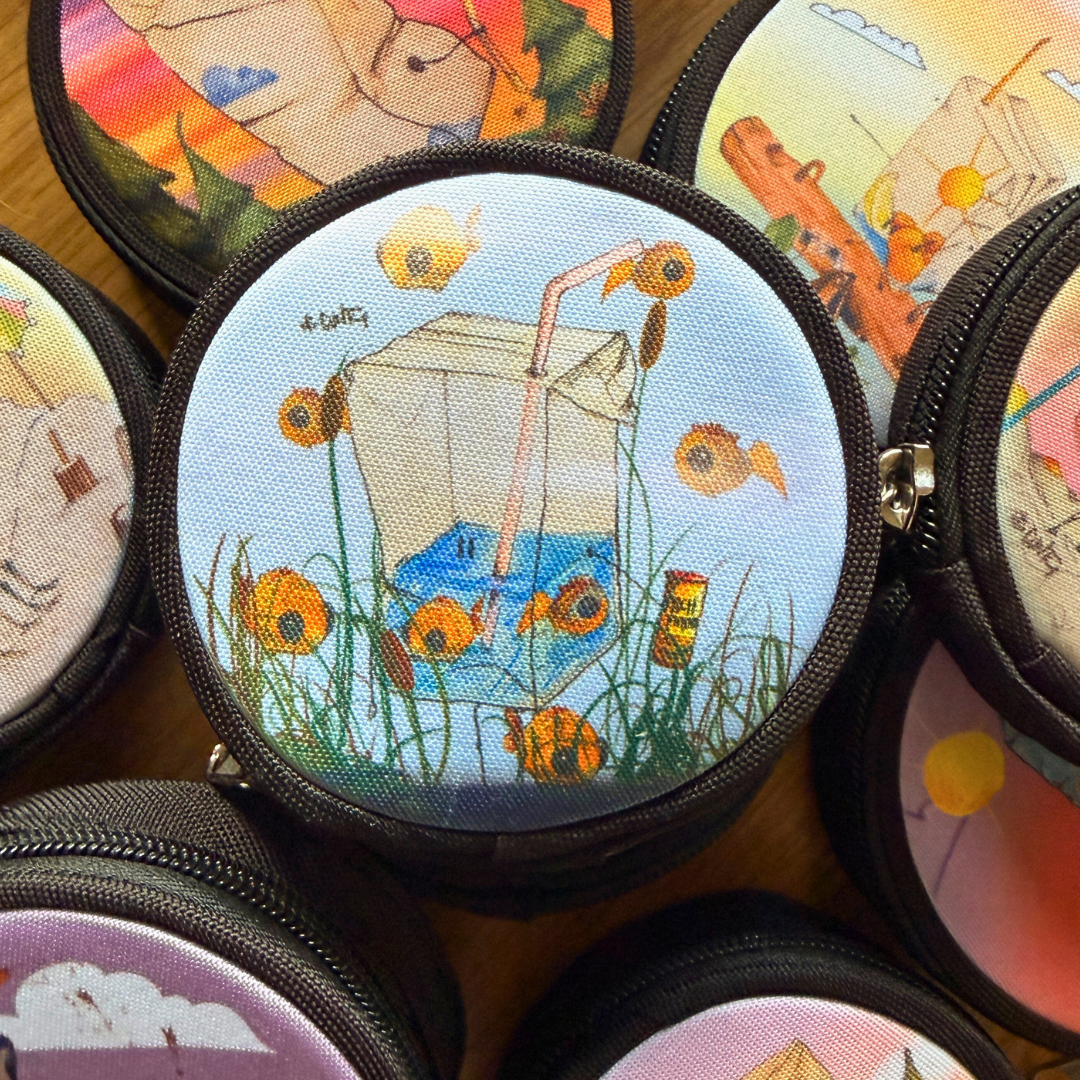 Fische Minigeldbörse