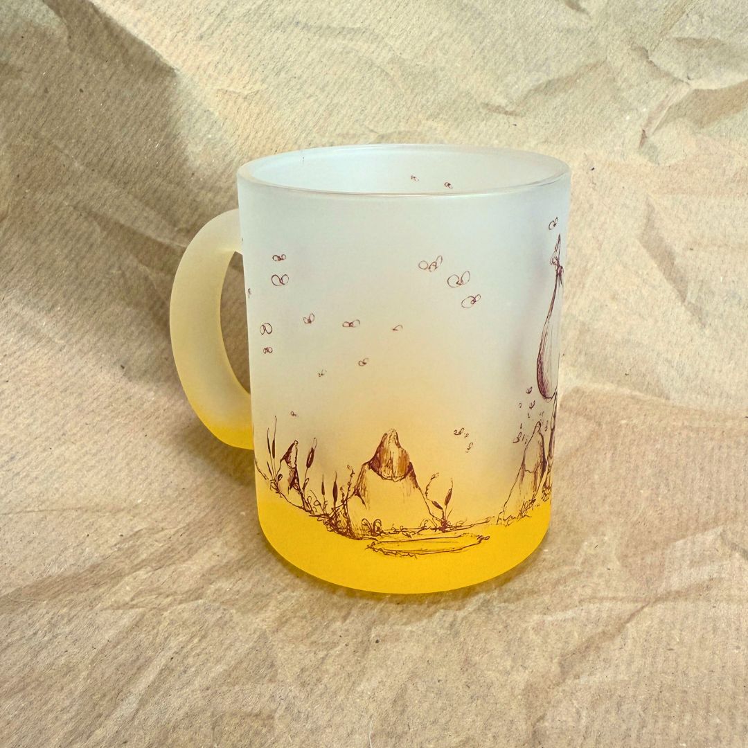 Taza Lollipon Panorama Cerámica 340ml Fabricada por Buttwich