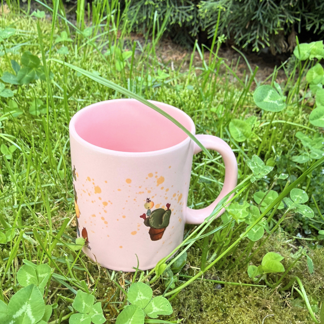 Taza Lollipon Panorama Cerámica 340ml Fabricada por Buttwich
