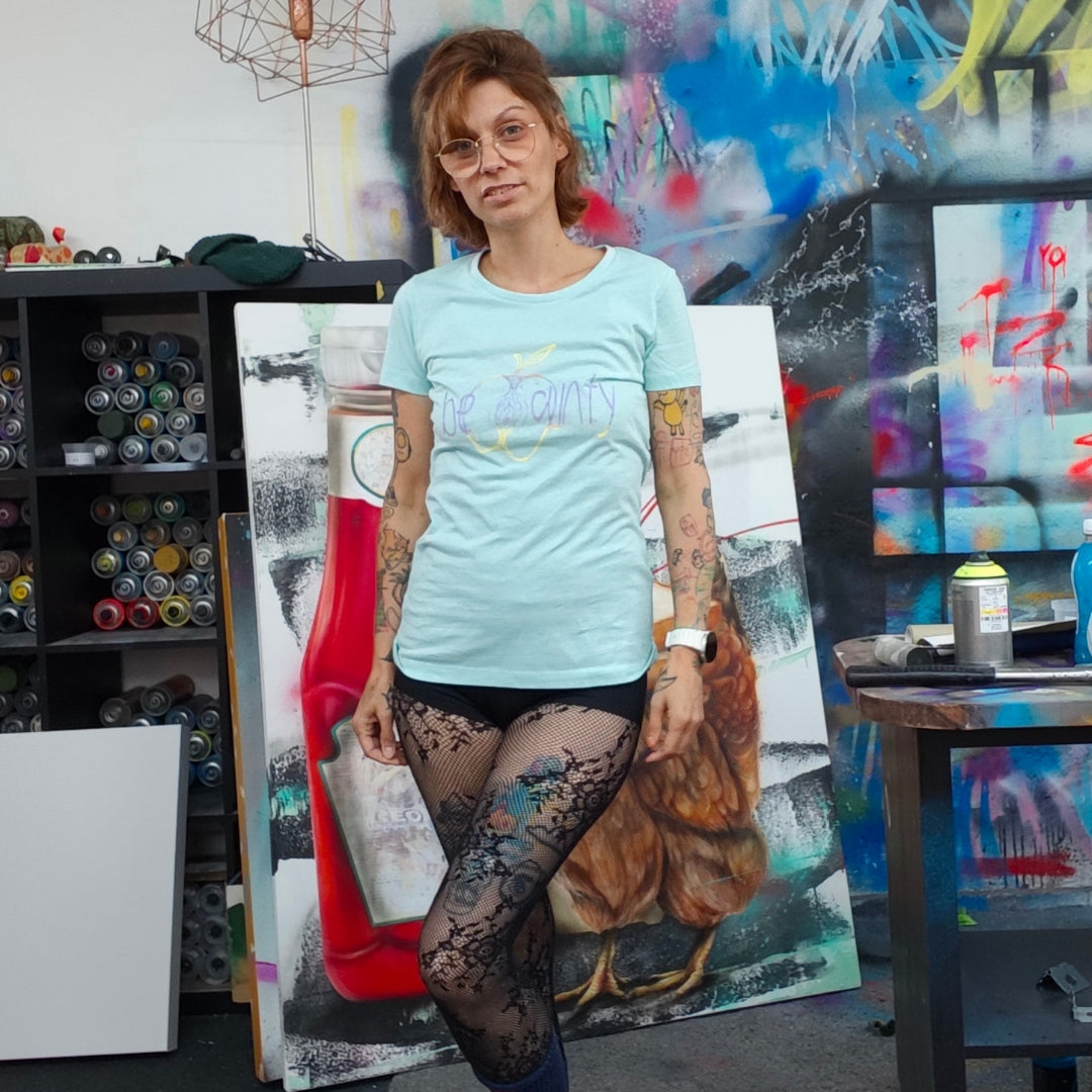 Apfelig - Volanes Früchte- Damenshirt