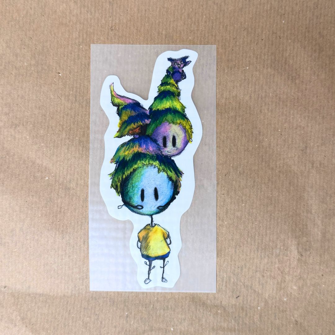 Waldi Trio weiß  DTF