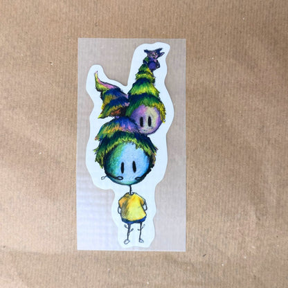 Waldi Trio weiß  DTF