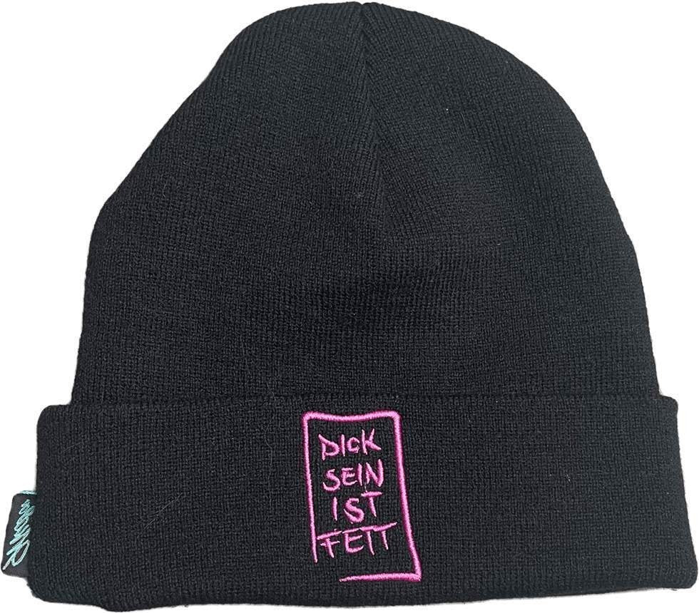 Bezaubernde Beanie limitiert - ButtwichbeanieBeanieDamenDick sein ist fett